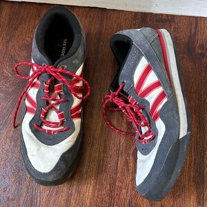 Merrell Men's Red and Black Athletic Shoes